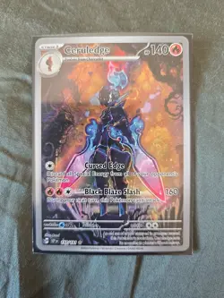 Pokemon TCG Ceruledge Illustration Rare Surging Sparks 197/191 - Image 1