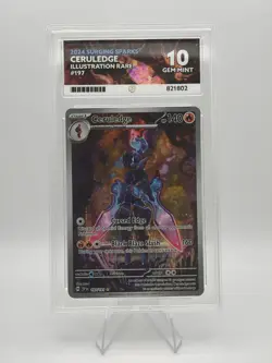 Ceruledge Surging Sparks Illustration 197/191 Ace 10 Pokemon TCG - Image 1