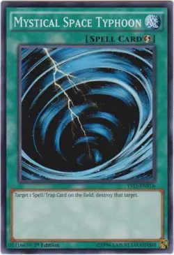 Mystical Space Typhoon - YS15-ENF16 - Common - 1st Edition LP Yugioh Starter Dec - Image 1