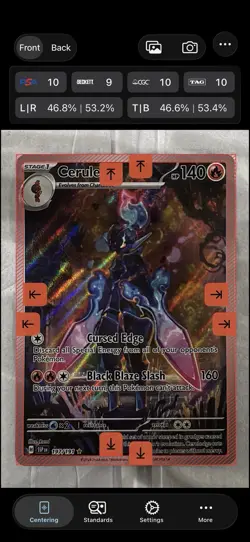 Pokemon TCG Ceruledge 197/191 Illustration Rare Surging Sparks NM/M Condition - Image 3