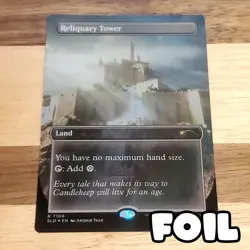 1x Reliquary Tower, Secret Lair D&D - 7104, Foil, Magic MTG NM - Image 1