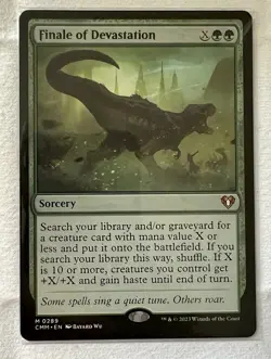 Finale of Devastation Commander Masters Regular NM - Image 1