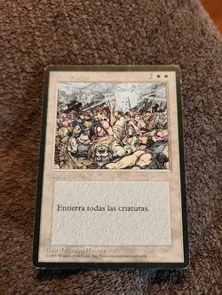 MTG WRATH OF GOD (Spanish) 4th Edition FBB - Image 1