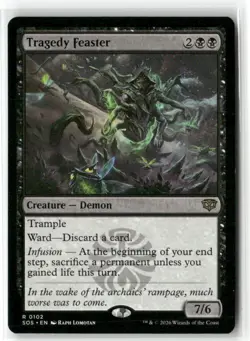 Tragedy Feaster Secrets of Strixhaven MTG Magic NM Regular - Image 1