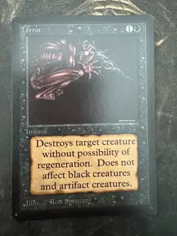 *** BETA Terror *** NM-Mint Beauty! - Vintage MtG Magic - Image 1