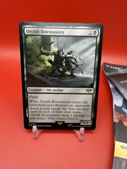 MTG Orcish Bowmasters 0103 Universes Beyond: LOTR Tales of Middle-Earth NM - Image 1