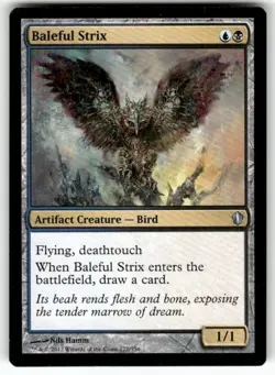 Baleful Strix U Commander 2013 Normal 177 MTG NM - Image 1