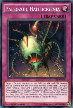 Paleozoic Hallucigenia - TDIL-EN096 - Common - 1st Edition NM Yugioh The Dark Il - Image 1