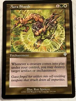 MTG Aura Shards Invasion 233/350 Regular Uncommon Card - Image 1