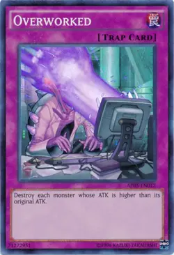 Overworked - AP05-EN012 - Super Rare - Unlimited Edition NM Yugioh Astral Pack 5 - Image 1