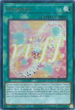 Ostinato - RA03-EN064 - Ultra Rare - 1st Edition NM Yugioh Quarter Century Bonan - Image 1