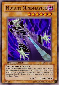 Mutant Mindmaster - PTDN-ENSE1 - Super Rare - Limited Edition LP Yugioh Booster - Image 1