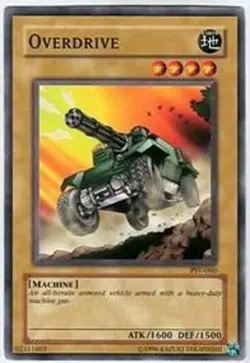 Overdrive - PSV-060 - Common - 1st Edition NM Yugioh Booster Set Cards (YUGI) - Image 1