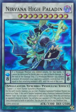 Nirvana High Paladin - GFP2-EN132 - Ultra Rare - 1st Edition NM Yugioh Ghosts Fr - Image 1
