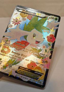 Shaymin EX RC21/RC25 Full Art Ultra Rare Legendary Treasures Pokemon 1460 - Image 3