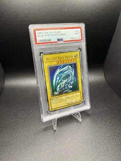 Yugioh Blue-Eyes White Dragon SDK-001 Starter Deck: Kaiba Unlimited PSA 9 - Image 1