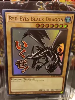 Yugioh Red-Eyes Black Dragon RA05-EN086 Rarity Collection 5 1st Edition NM Card - Image 1