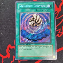 Mesmeric Control SOI-ENSE4 Secret Rare Shadow of Infinity Yu-Gi-Oh Limited NM - Image 1