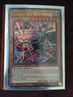 Yu-Gi-Oh! WISU-EN018 Vanquish Soul Heavy Borger (1st Ed.) Ultra Rare, LP - Image 1
