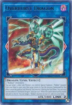 Overburst Dragon - CHIM-EN092 - Rare - Unlimited Edition NM Yugioh Chaos Impact - Image 1