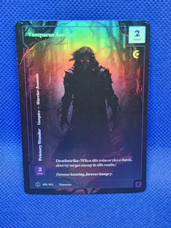 Wonders of the First Formless Foil Vamparus Assassin 1st Edition Common - Image 1