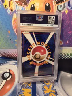 1996 POKEMON BASE SET JAPANESE #9 BLASTOISE-HOLO PSA 5 - Image 3