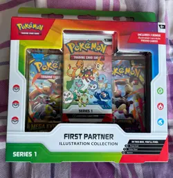 Pokemon TCG - First Partner Illustration Collection Series 1 New & Sealed - Image 1