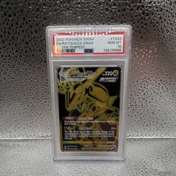 Pokemon Rayquaza VMAX Secret Rare TG29/TG30 Silver Tempest Holo PSA 10 - Image 1