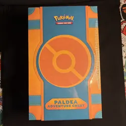 Pokemon TCG: Paldea Adventure Chest Factory Sealed - Image 1