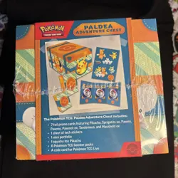 Pokemon TCG: Paldea Adventure Chest Factory Sealed - Image 2