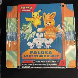 Pokemon TCG: Paldea Adventure Chest Factory Sealed - Image 5