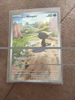 Paldean Wooper 102/094 Me02: Phantasmal Flames Holo Pokemon Tcg - Image 1