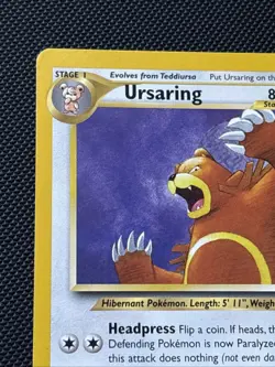 Pokemon Tcg Ursaring 34/75 Neo Discovery Non-Holo Rare LP - Image 2