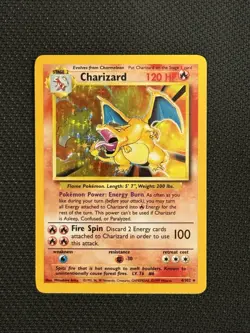 Pokemon TCG - Charizard 4/102 Base Set Holo Rare Vintage WOTC Card 1999 - Image 2