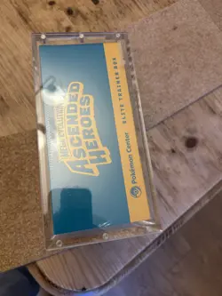 Pokemon Ascended Heroes Pokemon Center ETB - Sealed In Acrylic Case Grail Guard - Image 3