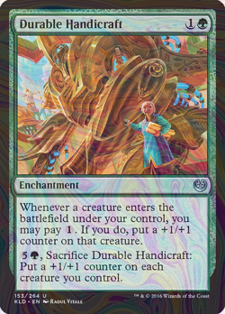 Foil Durable Handicraft - Kaladesh | MTG Card - Image 1