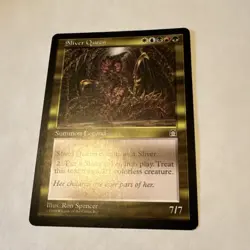 Magic: The Gathering Sliver Queen Rare Stronghold 7/7 Regular 1998 - Image 1