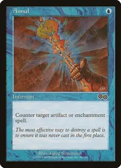 Magic The Gathering MTG ANNUL Urza's Saga NM Near Mint - Image 1