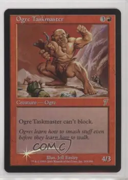 Ogre Taskmaster Foil Magic: 7th Edition #203 2001 - Image 1
