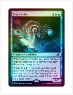 1x Starwinder, Foil, Magic MTG NM - Image 1
