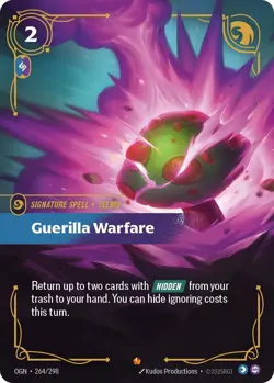 Guerilla Warfare [OGN - 264/298] - NM [Foil] TCG Riftbound - Image 1