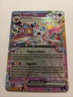 Pokemon Surging Sparks Lot Of 3 Sylveon Ex /hydreigon Ex + Full Art Cyclizar Ex - Image 2
