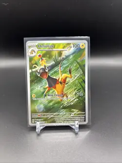 Pokemon TCG Heliolisk Twilight Masquerade Illustration Card #177/167 - Image 1