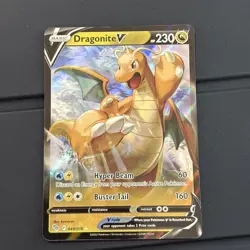 Dragonite V 049/078 Pokemon GO Holo - Image 1