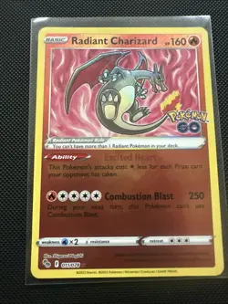 Radiant Charizard 011/078 Pokemon GO Holo - Image 1