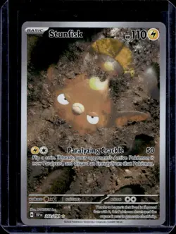 2024 Pokemon Surging Sparks Stunfisk #202/191 - Image 1