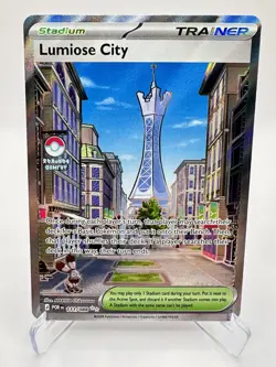 Lumiose City 111/088 Me03: Perfect Order Holo Pokemon Near Mint - Image 1