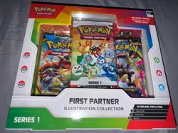 Pokemon First Partner Illustration Series 1 Promo Box - Image 1