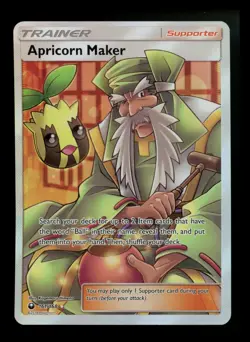 Apricorn Maker 161/168 Celestial Storm 2018 Full Art Trainer Pokemon Card TCG - Image 1