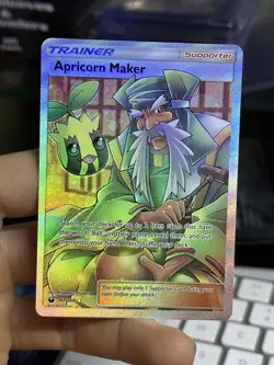 Apricorn Maker 161/168 Celestial Storm 2018 Full Art Trainer Pokemon Card TCG - Image 3